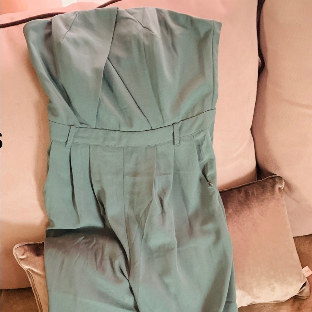 Sage green jumpsuit